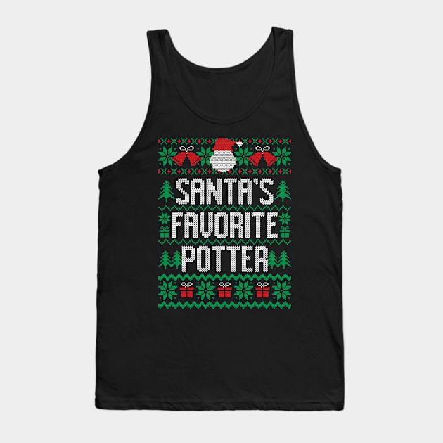 Santa's Favorite Potter Tank Top by Saulene